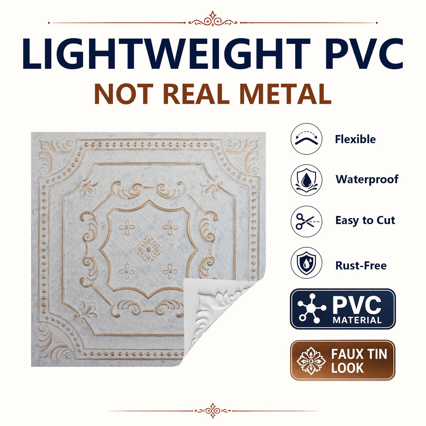 PAINTSDECOR PL04 Aged white gold product view