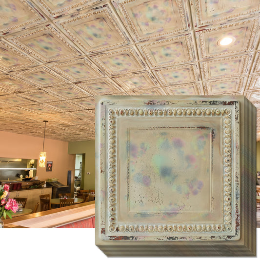 PAINTSDECOR Distress crack multicolor white main product image