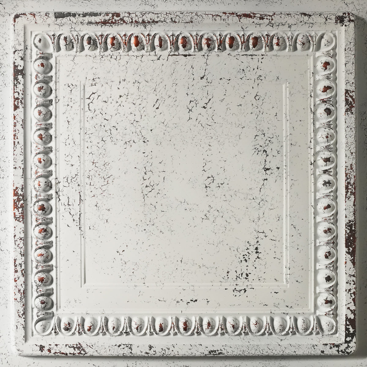 PAINTSDECOR PL06 Distress crack white black PVC ceiling tile 7