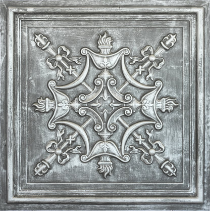PAINTSDECOR PL07 Antique tin PVC ceiling tile 9