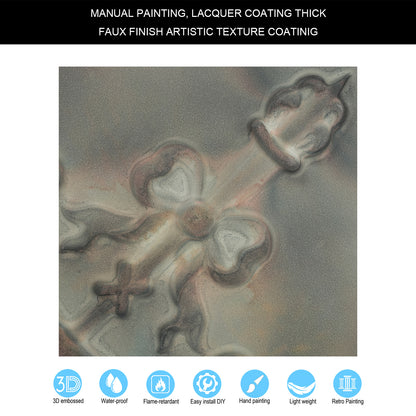 PAINTSDECOR PL07 Driftwood PVC ceiling tile 7