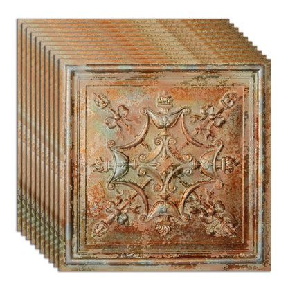 PAINTSDECOR PL07 Palazzo Clay PVC ceiling tile 5