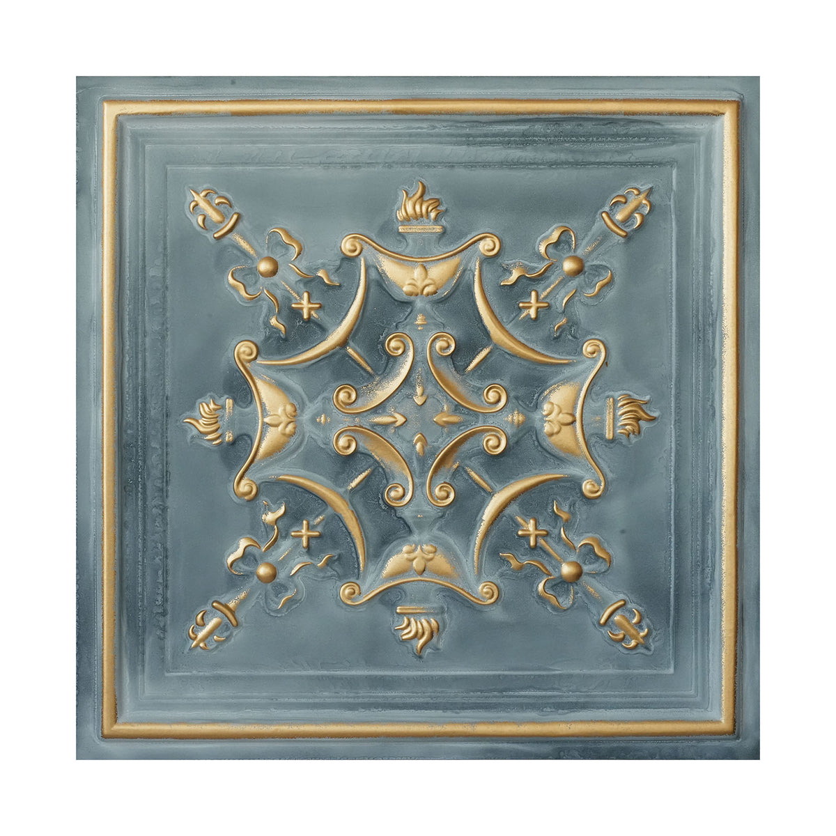 PAINTSDECOR PL07 Smoked gold PVC ceiling tile 7