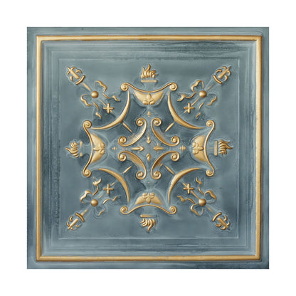 PAINTSDECOR PL07 Smoked gold PVC ceiling tile 7
