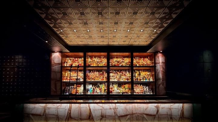 PL25 black gold  ceiling tiles