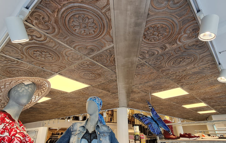 PL50 tin ceiling tiles