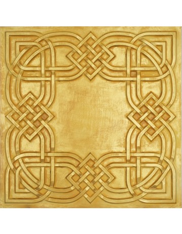 Ceiling tiles Faux tin golden color PL61 10pcs/lot