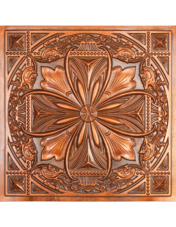 Glue up ceiling tiles, Interior roof panels, Archaic copper PL10 pack of 10pcs