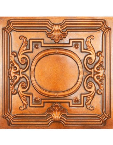 Faux Tin ceiling tiles Archaic copper color PL15 pack of 10pcs