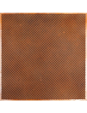 Artistic 3D ceiling tile, Decorative wall panels, Archaic copper color PL20 pack of 10pcs