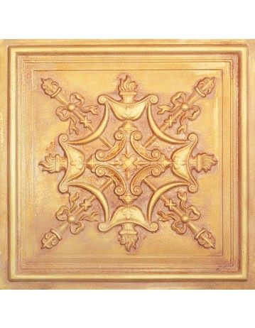 Wear ceiling tiles, Antique Ceiling Panels, Vintage brown gold color PL07 pack of 10pcs