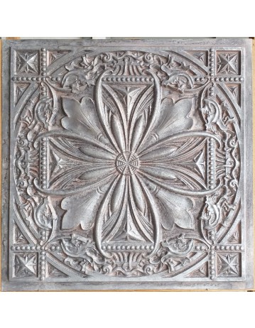 24x24 Ceiling tiles Faux Tin weathered iron color PL10 10pcs/lot