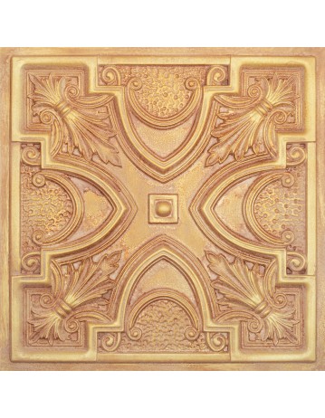 interior ceiling tiles, Interior roof panels, Vintage brown gold color PL11 pack of 10pcs