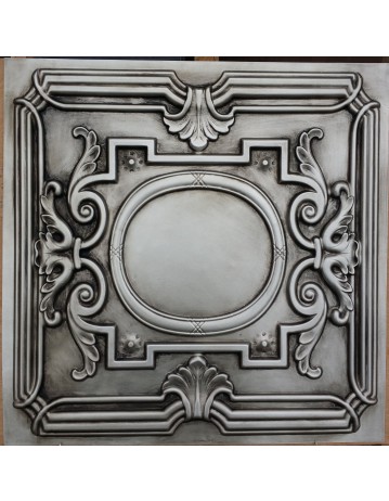 Faux Tin ceiling tiles Antique silver color PL15 pack of 10pcs