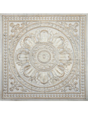 False ceiling tiles, Interior roof panels, Distress crack champagne gold color PL17 pack of 10pcs