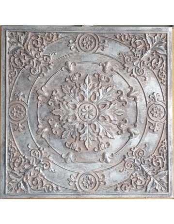 24x24 Ceiling tiles Faux Tin weathered iron color PL18 10pcs/lot