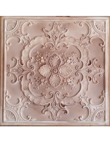Ceiling tiles Faux Tin painting beige color PL19 pack of 10pc