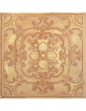 Metalized ceiling tiles, Aged Ceiling Panels, Vintage brown gold color PL19 10pcs/lot