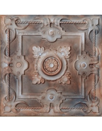 Tin ceiling tiles artistic washed brown color bar wall panel PL29 pack of 10pcs