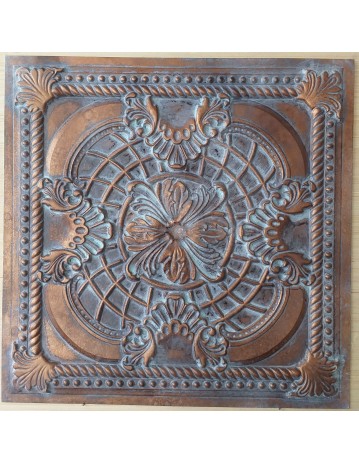 Ceiling tiles Faux vintage painted weathering copper color PL31 10pc/lot