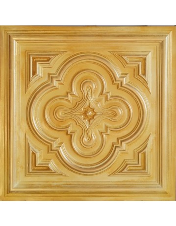 embossed Ceiling tiles Faux Tin golden color PL36 pack of 10pc