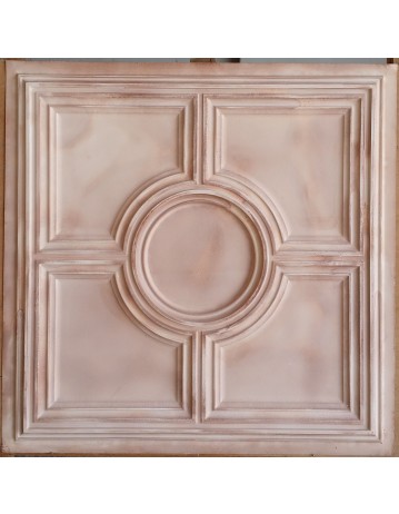 Ceiling tiles Faux Tin painting beige color PL37 pack of 10pcs