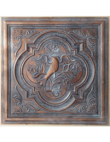 Ceiling tiles Faux vintage painted weathering copper color PL39 10pcs/lot