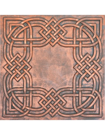 2x2 Ceiling tiles Faux Tin Rustic copper color PL61 10pcs/lot