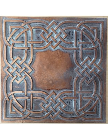 Ceiling tiles Faux vintage painted weathering copper color PL61 10pcs/lot