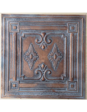 Ceiling tiles Faux vintage painted weathering copper color PL63 10pcs/lot