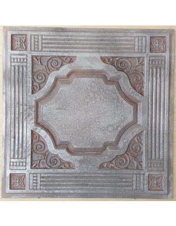 Amercian Ceiling tiles Faux Tin weathered iron color PL65 10pcs/lot