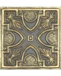 Reclaimed ceiling tiles, Decorative pvc panels, Ancient gold PL11 pack of 10pcs