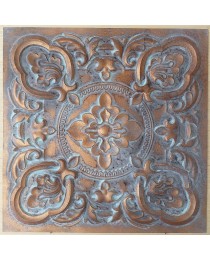 Ceiling tiles Faux vintage painted weathering copper color PL30 10pc/lot