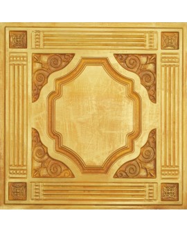 PVC ceiling panels, Emboss interior wall panel, golden color PL65 10pcs/lot