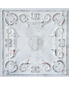 Decorative Fancy Tiles, 3D embossed wall panels, Distress crack white black color PL22 pack of 10pcs