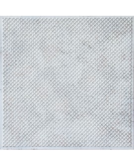 Metallic ceiling panel, 3D embossed wall panels, Distress crack white black color PL20 pack of 10pcs