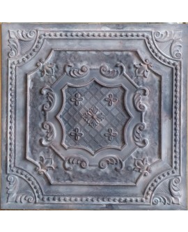 Tin ceiling tiles embossed cafe club old wood gray wall panel PL04 pack of 10pcs