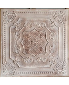 Ceiling tiles Faux Tin painting beige color PL04 pack of 10pc