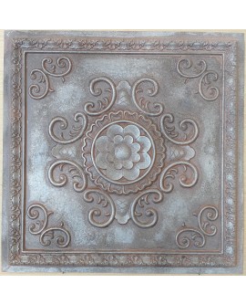 Amercian Ceiling tiles Faux Tin weathered iron color PL08 10pcs/lot