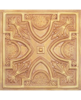 interior ceiling tiles, Interior roof panels, Vintage brown gold color PL11 pack of 10pcs