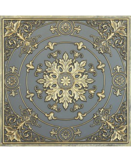 Faux Tin ceiling tiles ancient gold color PL18 pack of 10pcs