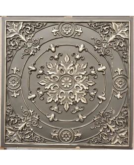 Faux Tin ceiling tiles classic aged brass color PL18 pack of 10pcs