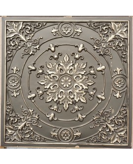 Faux Tin ceiling tiles classic aged brass color PL18 pack of 10pcs