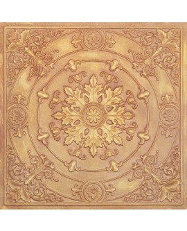 Ceiling tiles Faux painted, Suspended Wall Panels, Vintage brown gold color PL18 10pcs/lot,