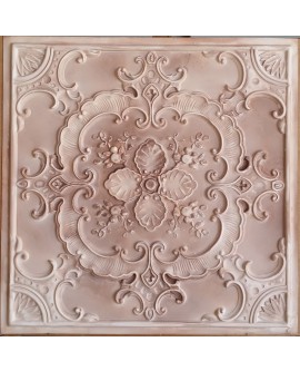 Ceiling tiles Faux Tin painting beige color PL19 pack of 10pc