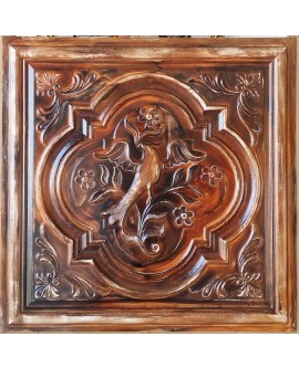 Ceiling tiles Faux painted oil painting wood color PL39 10pcs/lot