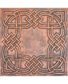2x2 Ceiling tiles Faux Tin Rustic copper color PL61 10pcs/lot