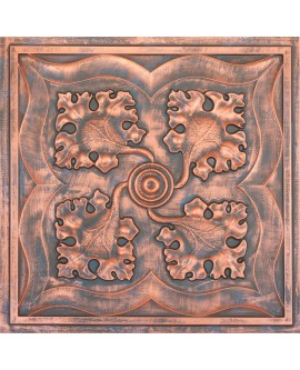 2x2 Ceiling tiles Faux Tin Rustic copper color PL64 10pcs/lot