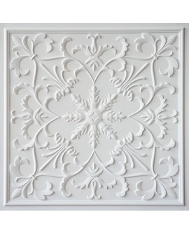 Metalized ceiling panels, Suspended Wall Panels, white matte color PL70 pack of 10pcs