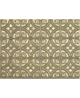 Reclaimed ceiling tiles, Vintage wall panels, Ancient gold color PLB10 pack of 10pcs